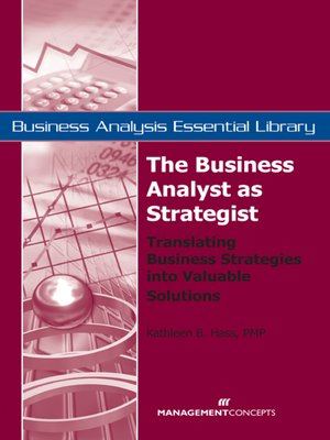 cover image of The Business Analyst as Strategist